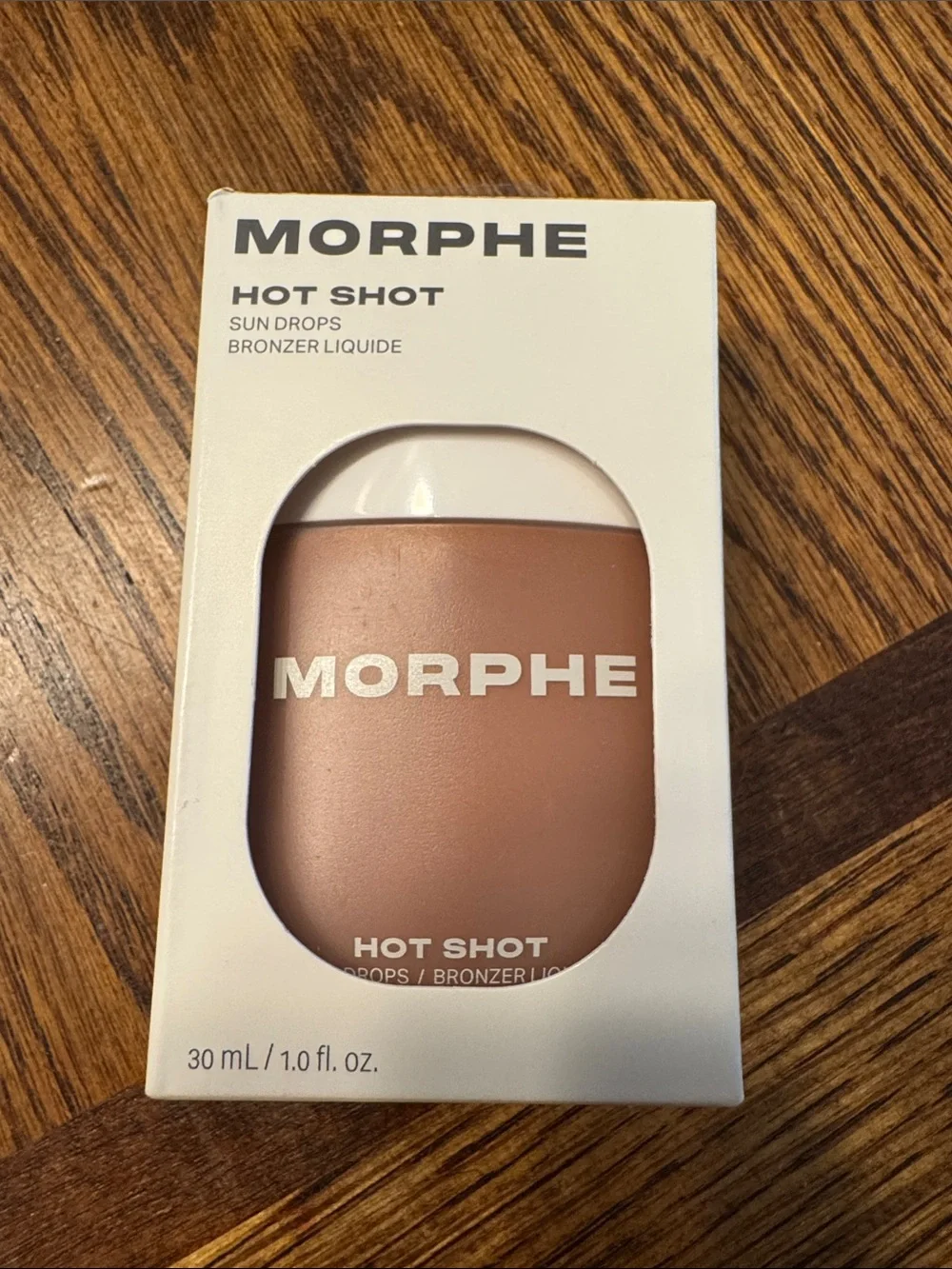 Morphe Packaging Box — Cream with Black Print